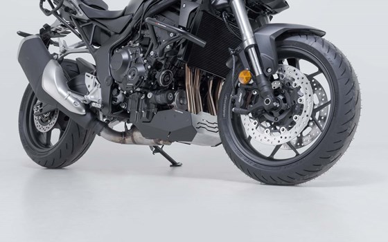 Bugspoiler. Schwarz/Silbern. Honda CB1000 Hornet (24-). - Bild 1