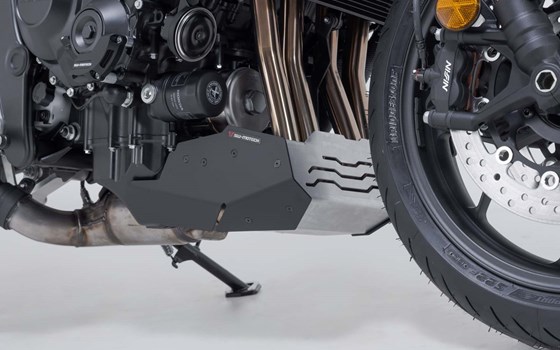 Bugspoiler. Schwarz/Silbern. Honda CB1000 Hornet (24-). - Bild 2