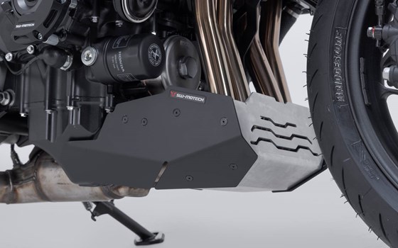 Bugspoiler. Schwarz/Silbern. Honda CB1000 Hornet (24-). - Bild 3