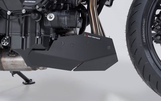 Bugspoiler. Schwarz/Silbern. Honda CB1000 Hornet (24-). - Bild 4