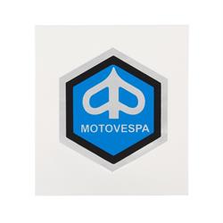Emblem 6-Eck "Motovespa" Kaskade E.2138 für MotoVespa 150 Sprint/GS/160 GT