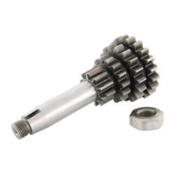 Nebenwelle Zahnradsatz Z 20-18-14-10 DRT 4-Gang/PK für Vespa 50 S 2°/Special V5B3-4T/SR/SS/90 R/SS/100 2°/125/PV/ET3/PK50-125/S/XL/XL2