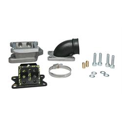 Ansaugstutzen Kit MALOSSI X360 Membran für Vespa 200 Rally/P200E/PX200 E/Lusso/'98/MY/Cosa 200