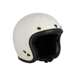 Helm 70´S PASTELLO Dirty, weiß, Gr. S, 55-56 Jethelm