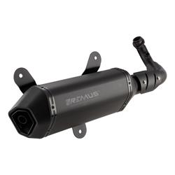 Rennauspuff REMUS "NOTTE" Black Edition für Vespa GTS/GTS Super/GTV 300ccm HPE (`20-)