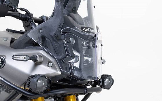 Scheinwerferschutz. Halterung mit Blende. Yamaha Ténéré 700 (24-). - Bild 1 Scheinwerferschutz. Halterung mit Blende. Yamaha Ténéré 700 (24-). - Bild 1
