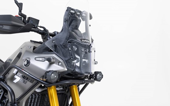 Scheinwerferschutz. Halterung mit Blende. Yamaha Ténéré 700 (24-). - Bild 2