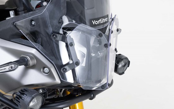 Scheinwerferschutz. Halterung mit Blende. Yamaha Ténéré 700 (24-). - Bild 5