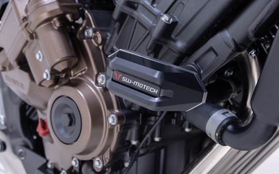 Sturzpad-Kit. Schwarz. Honda CB650R E-Clutch (23-). - Bild 1