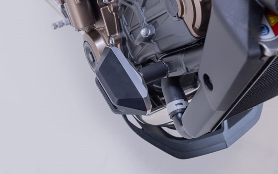 Sturzpad-Kit. Schwarz. Honda CB650R E-Clutch (23-). - Bild 5