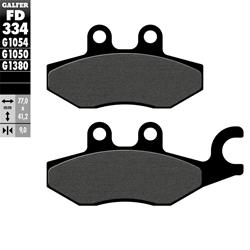 Bremsbeläge GALFER Scooter S53 vorne, rechts für PIAGGIO X8/X9 Evo/X10/XEvo