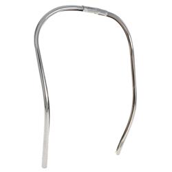 Monoschlitzrohr CUPPINI Beinschild für Vespa 50-125/PV/ET3