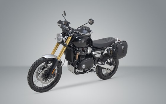 Legend Gear Seitentaschen-System LC Black Edition. Triumph Scrambler 1200 XC/XE (18-), X/XE (23-). - Bild 2