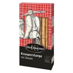 Knusperstange BIO GOURMET mit Sesam mit Motiv Vespa Motorroller