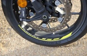 Felgendekor Aufkleber Gelb // Honda CB750