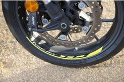 Felgendekor Aufkleber Gelb // Honda CB750