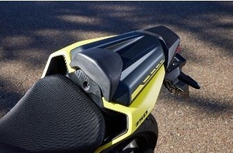 Soziussitzabdeckung Schwarz/Gelb // Honda CB750 - Bild 2