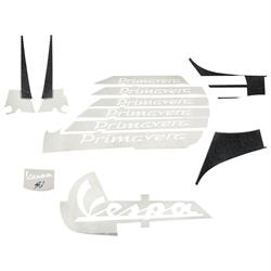 Aufkleberdekorset PIAGGIO mit Motiv "Primavera" für Vespa Primavera 50-150ccm Wotherspoon