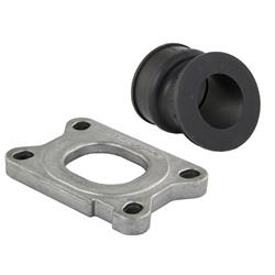 Ansaugstutzen MALOSSI MHR X360, für MALOSSI Membranansaugstutzen für Vespa 125 VNB-TS/150 VBA-Super/PX80-150/PE/Lusso/T5/Cosa