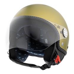 Helm PIAGGIO Vespa Visor 4.0, grün matt, Verde Ambizioso V03, Gr. M, 57-58cm Jethelm