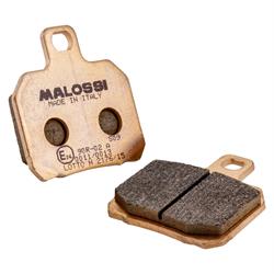Bremsbeläge MALOSSI MHR Synt 6215017BS für APRILIA/DERBI/MALAGUTI/MBK/PEUGEOT/PIAGGIO/SUZUKI/YAMAHA 50-500ccm,4T