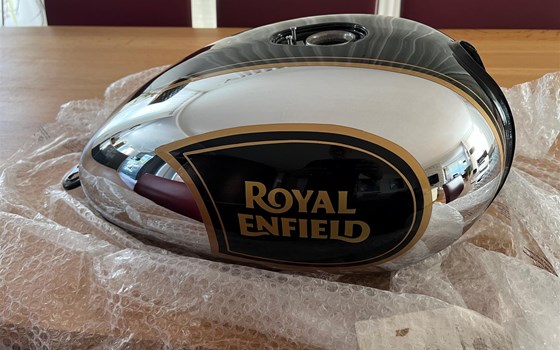 Chrome Tank Royal Enfield 500 - Bild 1