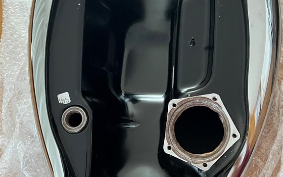 Chrome Tank Royal Enfield 500 - Bild 3