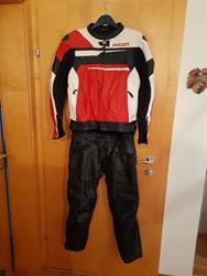Ducati Herren Lederkombi Zweiteiler