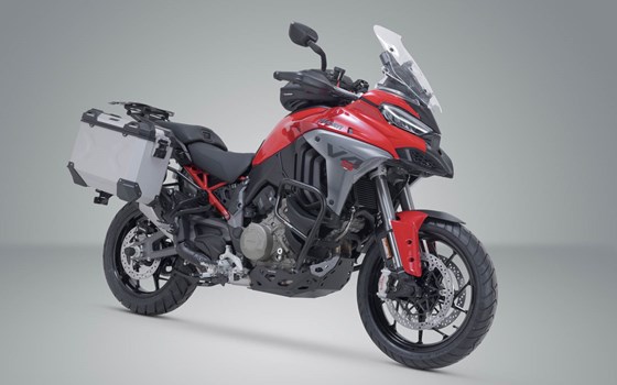 TRAX ADV Alukoffer-System. Silbern. 37/37 l. Ducati Multistrada V4 (20-). - Bild 2