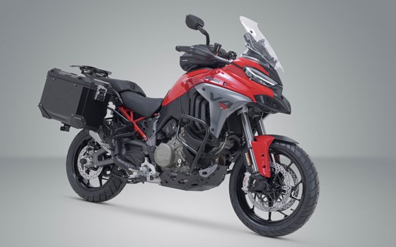 TRAX ADV Alukoffer-System. Schwarz. 45/45 l. Ducati Multistrada V4 (20-). - Bild 2