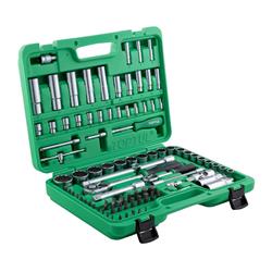 Steckschlüsselsatz TOPTUL 1/4" + 1/2"