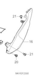 VERKLEIDUNG A, L. H. (WOL) *NH436M*