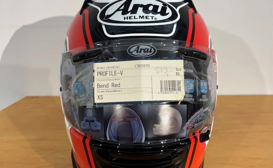 Helm Arai Profile V  Bend Red   "XS" Bild 1: Helm Arai Profile V  Bend Red   "XS"