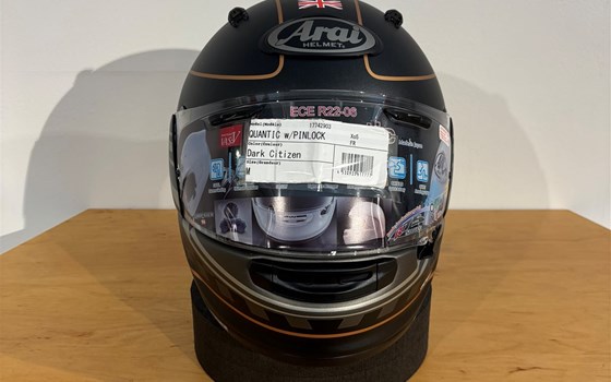 Helm Arai Ouantic Dark blk  M - Bild 1