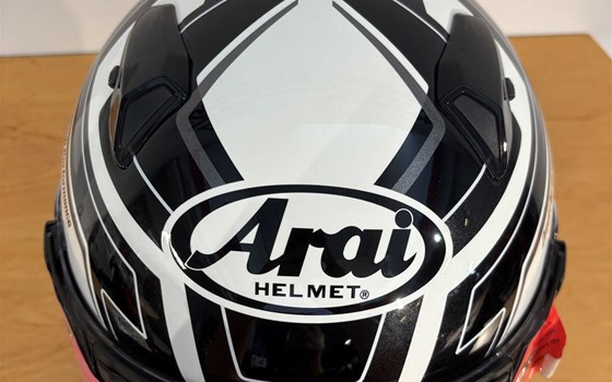 Helm Arai QV Pro Place White  "L" - Bild 6