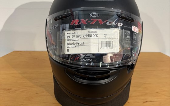 Helm Arai RX-7 EVO Black Frost "M" - Bild 1