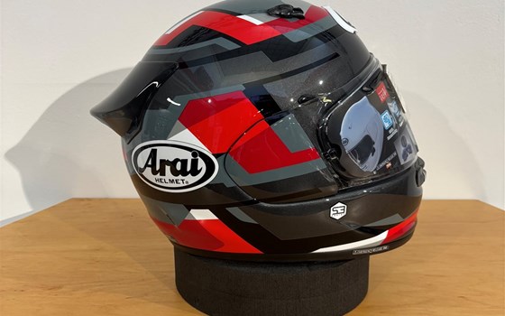 Helm Arai Quantic  Abstract Red S - Bild 4