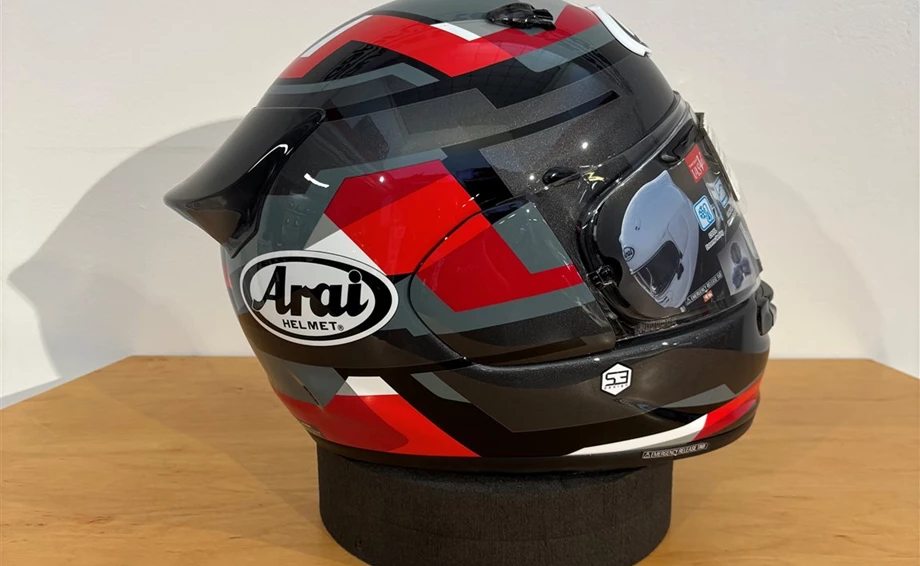 Helm Arai Ouantic  Abstract Red S Bild 4: Helm Arai Ouantic  Abstract Red S