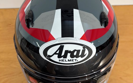 Helm Arai Quantic  Abstract Red S - Bild 6