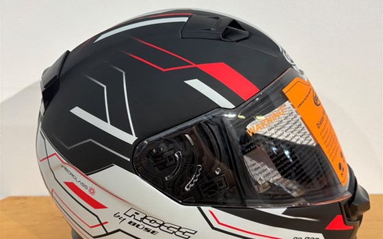 Helm ROCC 891 Integralhelm mattschwarz/rot - Bild 4