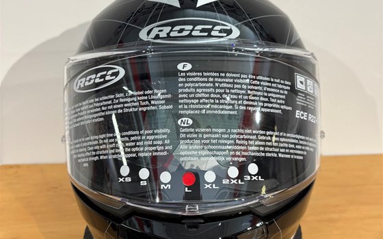 Helm ROCC 390 Integralhelm schwarz/grau L - Bild 1