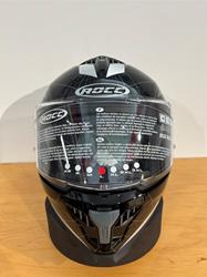 Helm ROCC 390 Integralhelm schwarz/grau L