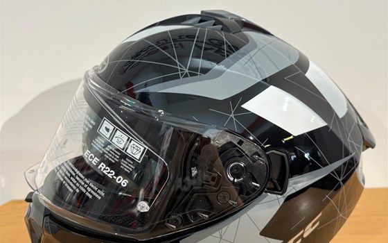 Helm ROCC 390 Integralhelm schwarz/grau L - Bild 2