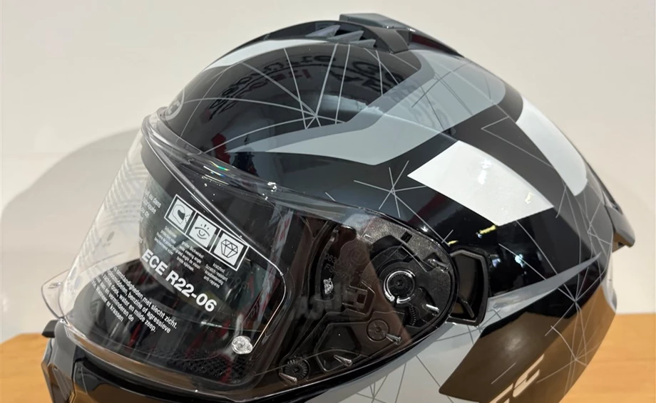 Helm ROCC 390 Integralhelm schwarz/grau L Bild 2: Helm ROCC 390 Integralhelm schwarz/grau L