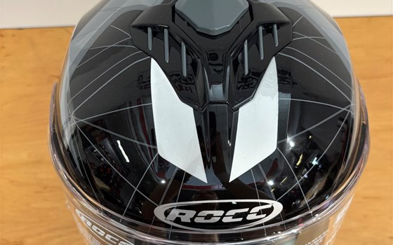 Helm ROCC 390 Integralhelm schwarz/grau L - Bild 5
