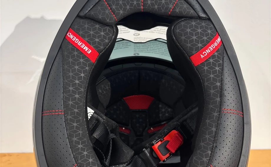 Helm ROCC 390 Integralhelm schwarz/grau L Bild 6: Helm ROCC 390 Integralhelm schwarz/grau L