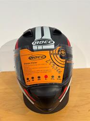 Helm ROCC 891 Integralhelm mattschwarz/rot