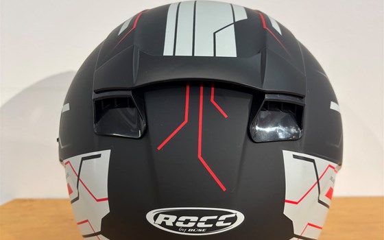 Helm ROCC 891 Integralhelm mattschwarz/rot - Bild 3