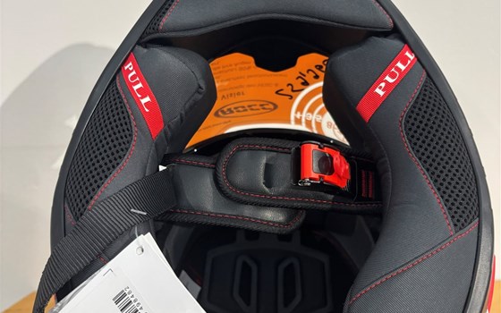 Helm ROCC 891 Integralhelm mattschwarz/rot - Bild 6