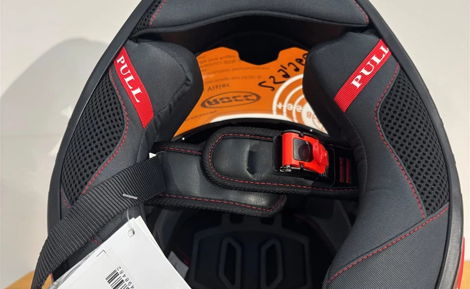 Helm ROCC 891 Integralhelm mattschwarz/rot Bild 6: Helm ROCC 891 Integralhelm mattschwarz/rot